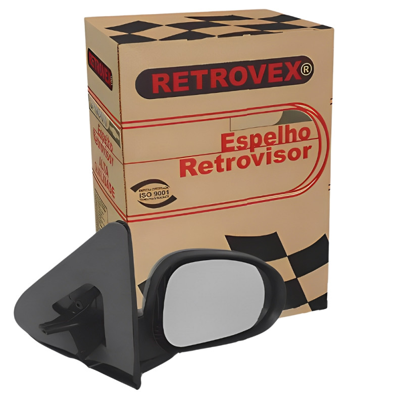 RETROVISOR DIREITO PASSAGEIRO SEM CONTROLE GOL 1995 A 1999      