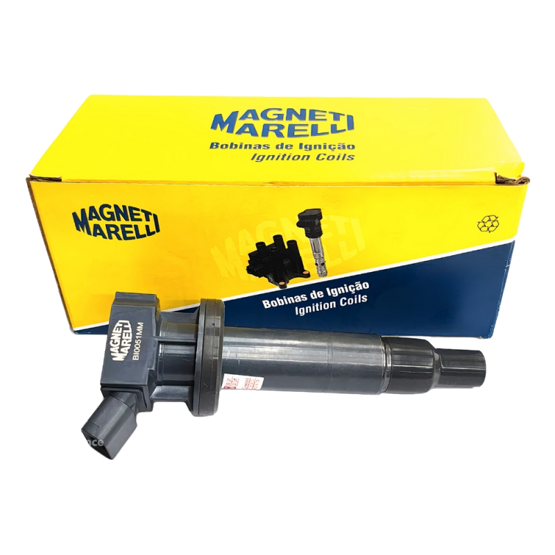Bobina Ign Toyota Corolla 1.6/1.8 2002 Ate 2008 Magneti Marelli