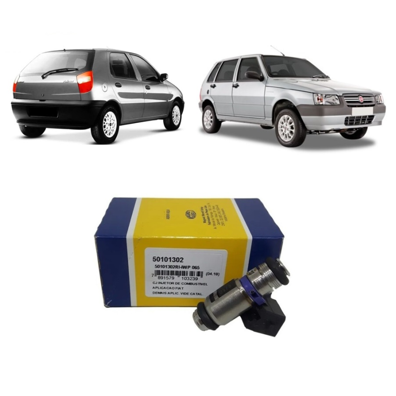Bico Injetor Fiat Palio/siena 1.0/1.5 Fiasa Uno 1.0 8v Fire Magneti Marelli