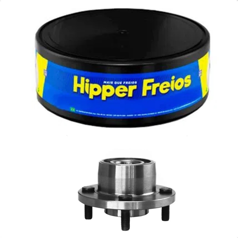 Cubo Roda Ford Courier 1997 Ate 2012 Mondeo 1997 Ate 2002 Traseiro S/abs C/rol 4 Furos Hipper Freios