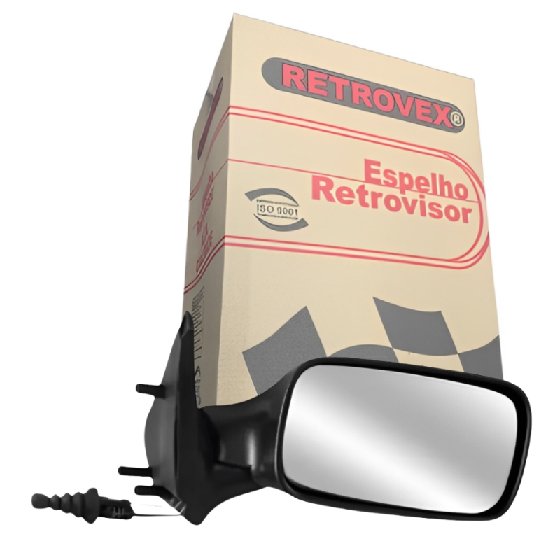 RETROVISOR LADO DIREITO (PASSAGEIRO) FIAT UNO FIRE 