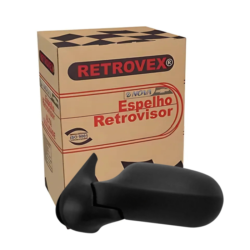 Retrovisor Esquerdo (Sem Controle) Fiat Uno Fire 2006 Em Diante