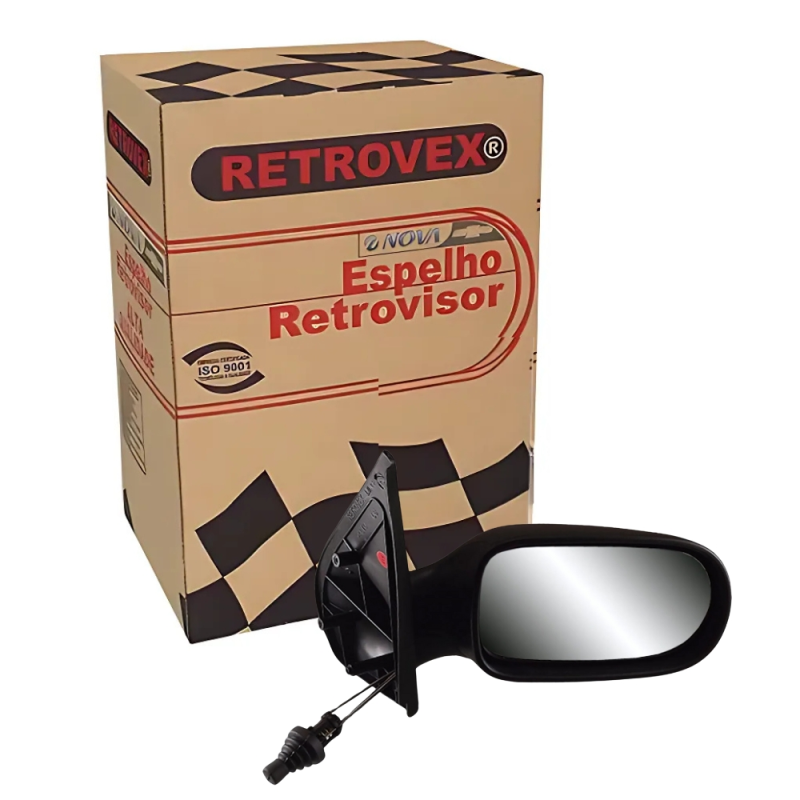 Retrovisor Esquerdo Palio Siena 2008 Em Diante Com Controle