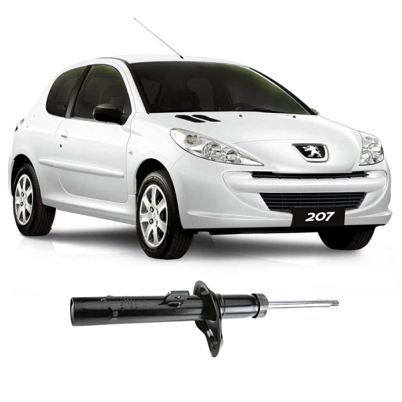 AMORTECEDOR DIANTEIRO DIREITO PEUGEOT 207 2008 EM DIANTE