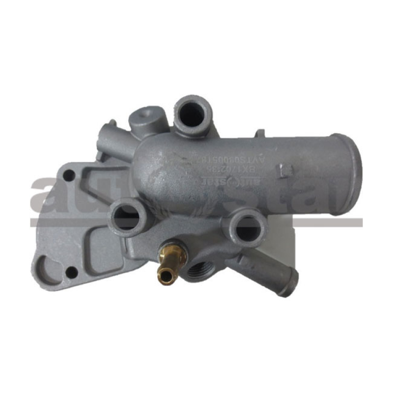 Carcaca Valvula Termost Fiat Palio/siena 1.0/1.5 8v Strada 1.5 8v 1994 Em Diante Sem Ar C/valvula 2 Furos Autostar