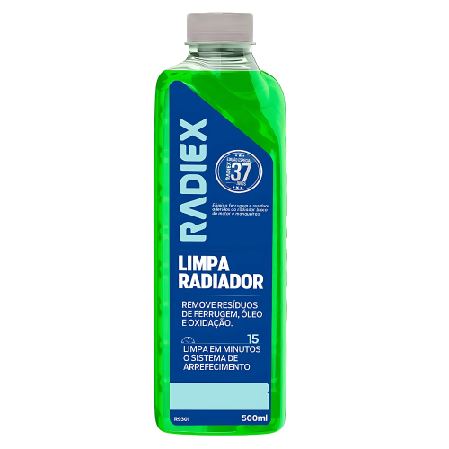 Limpa Radiador 500ml Elimina Oxidação Radiex Verde