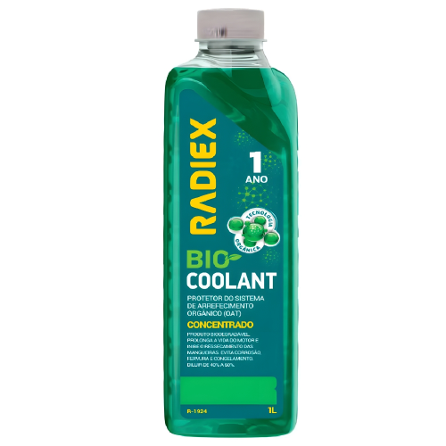 Aditivo Radiador 1l Biocoolant Concentrado Verde