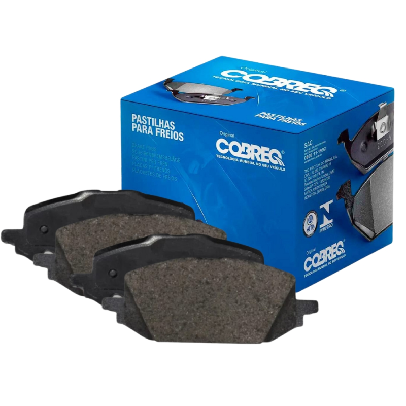 Pastilha Freio Gm Onix 1.0 2020 Em Diante Dianteira Cobreq