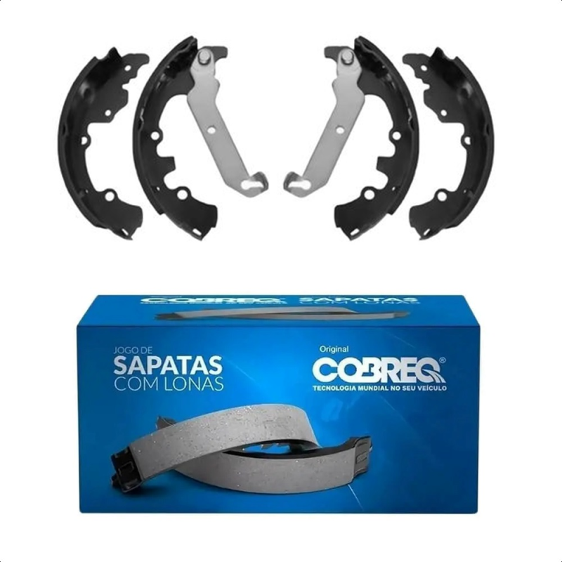 Sapata Freio Ford Fiesta 2002 A 2009 Ecosport 2003 A 2012 Cobreq