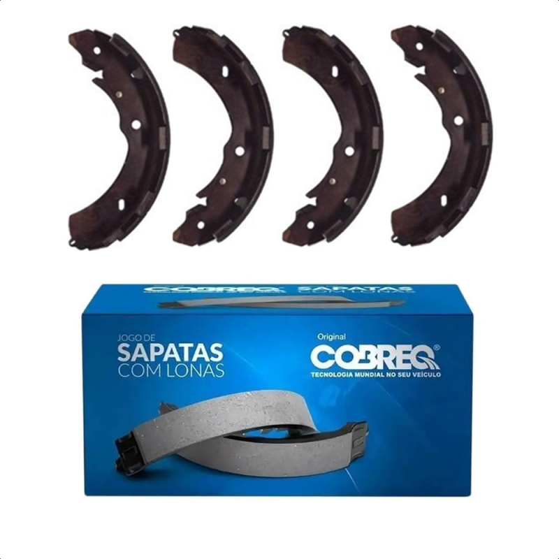 Sapata Freio Mitsubishi L200 Triton 2008 A 2016 Gm Nova S10 Cobreq