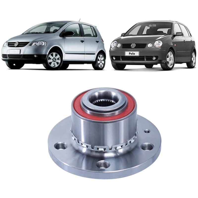 Cubo Roda Vw Fox 2003 Ate 2015 Polo 2002 Ate 2015 Dianteiro Cubo Roda Vw Fox 2003 Ate 2015 Polo 2002 Ate 2015 Dianteiro