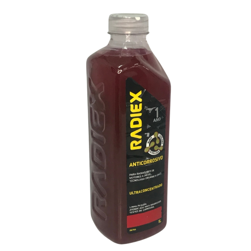 Aditivo Radiador 1l Anticorrosivo Ultraconcentrado Vermelho