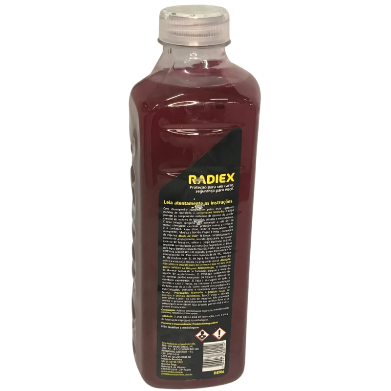Aditivo Radiador 1l Anticorrosivo Ultraconcentrado Vermelho