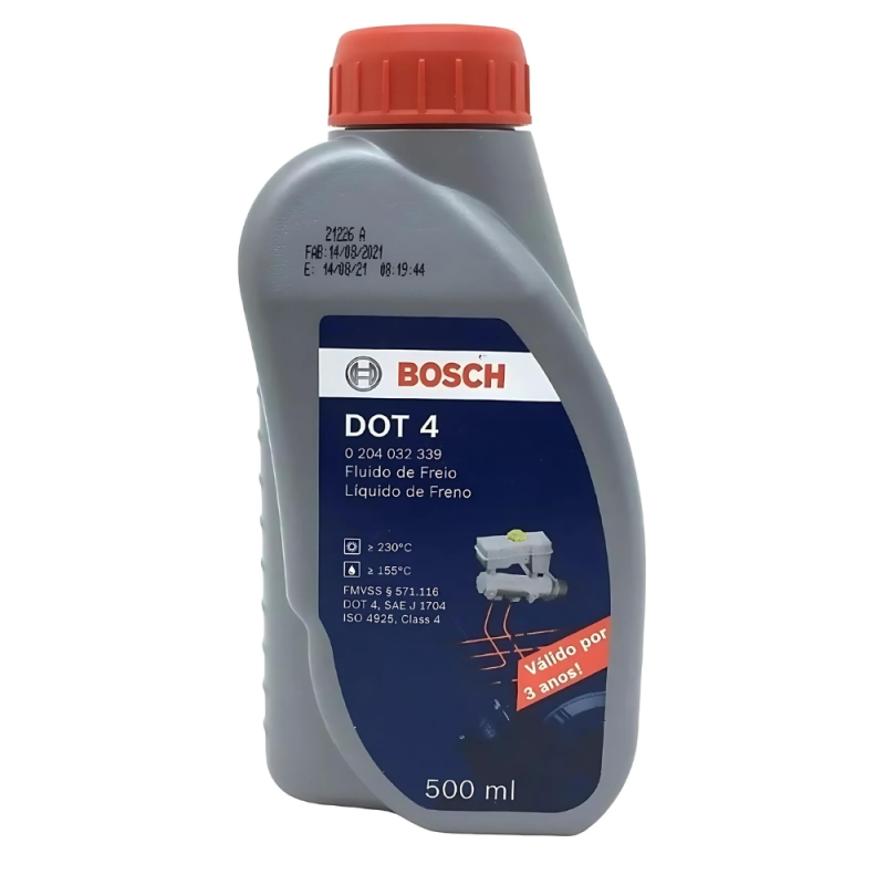 Fluido Freio Dot4 500ml Bosch