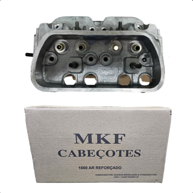 Cabecote Motor Vw Fusca 1984 Em Diante Mkf