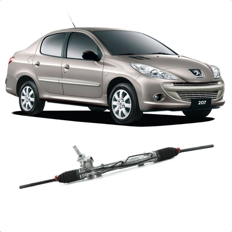 Caixa Direcao Peugeot 206/207/hoggar 2000 Em Diante