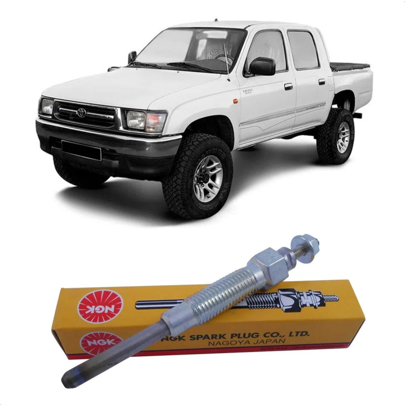 Vela Aquecedora Toyota Hilux 2.4/2.8 92/01 Ngk