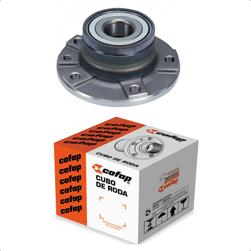 Cubo Roda Fiat Toro Todos 4x2 Tras C/ Abs Cofap