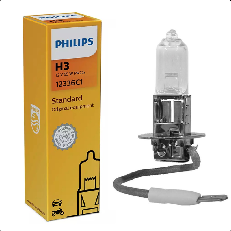 Lampada 12v H3 55w Philips