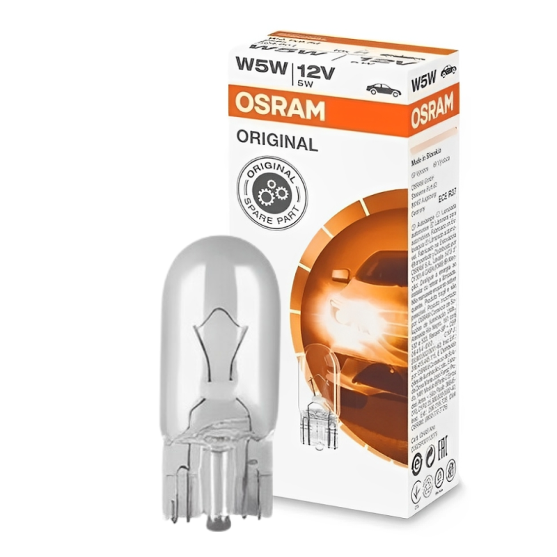 Lampada 12v Esmagada 5w (pingo Dagua) Osram