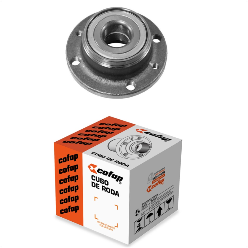 Cubo Roda Fiat Cargo/doblo/adventure 1.3/1.6/1.8 8v/16v Fiorino 2014 Em Diante Strada 2013 Traseiro S/abs C/rol 4 Fur...