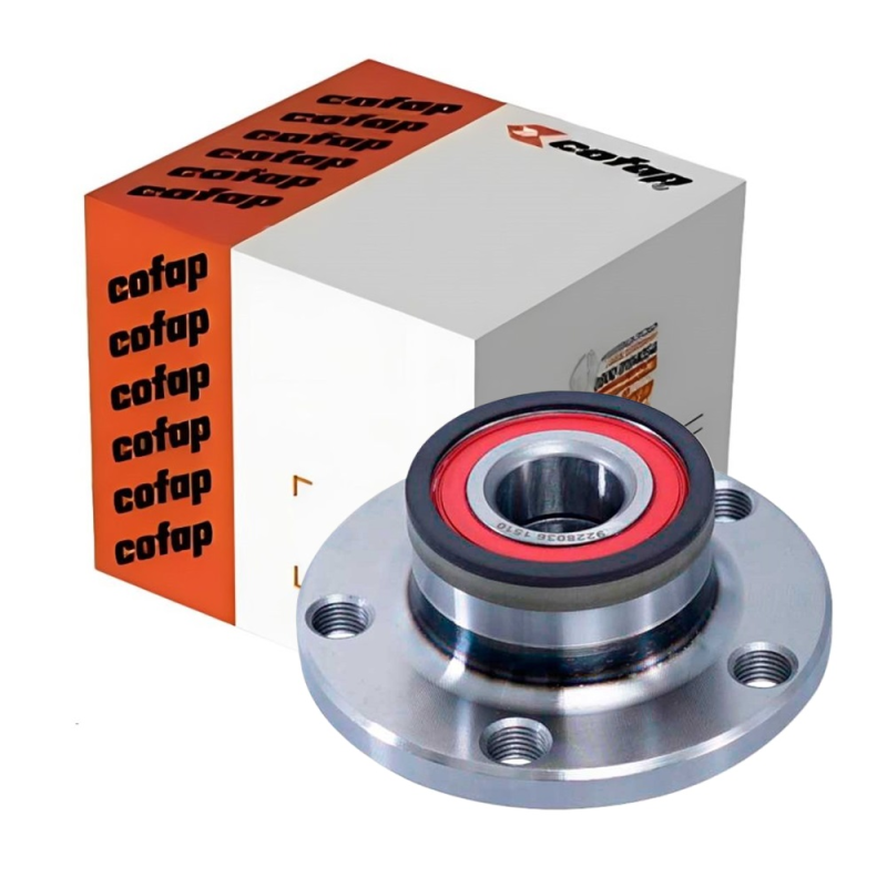 Cubo Roda Vw Fox/polo/spacecross Audi A1 Tfsi Seat Cordoba/ibiza Traseiro 5 Furos C/ Rol C/ Abs Cofap