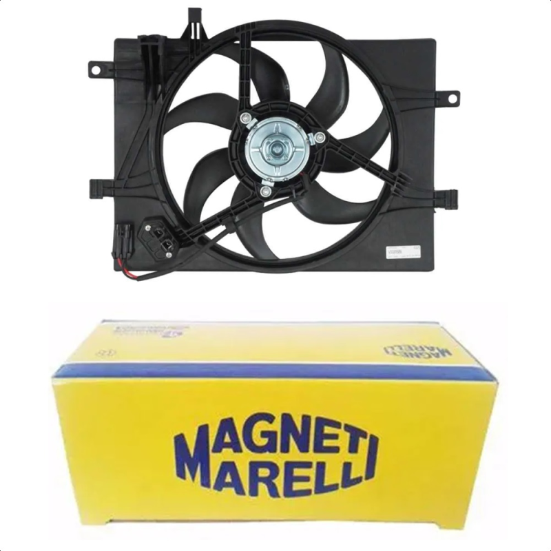 Eletroventilador Fiat Palio/strada/siena 2007/2013 C/ar C/defletor Magneti Marelli