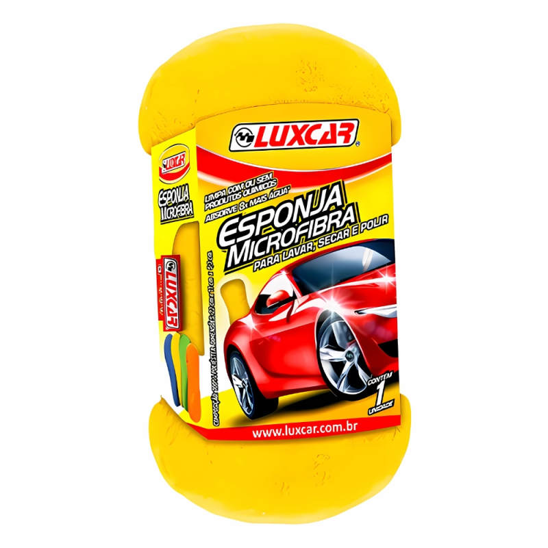 Esponja  Microfibra/camurca Luxcar