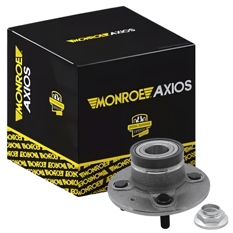 Cubo Roda Disco Traseiro City Fit 2009/2018 Com Abs 4 Furos