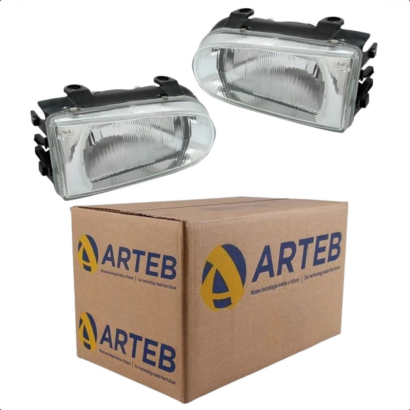 PAR FAROL VW GOL/PARATI/SAVEIRO G2 METAL