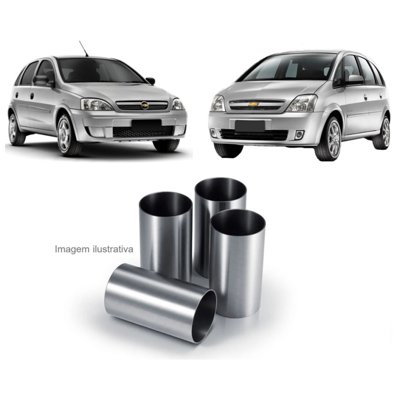 JG CAMISA MOTOR GM CORSA/MERIVA FIAT PALIO/STILO 1.8 8V MAHLE