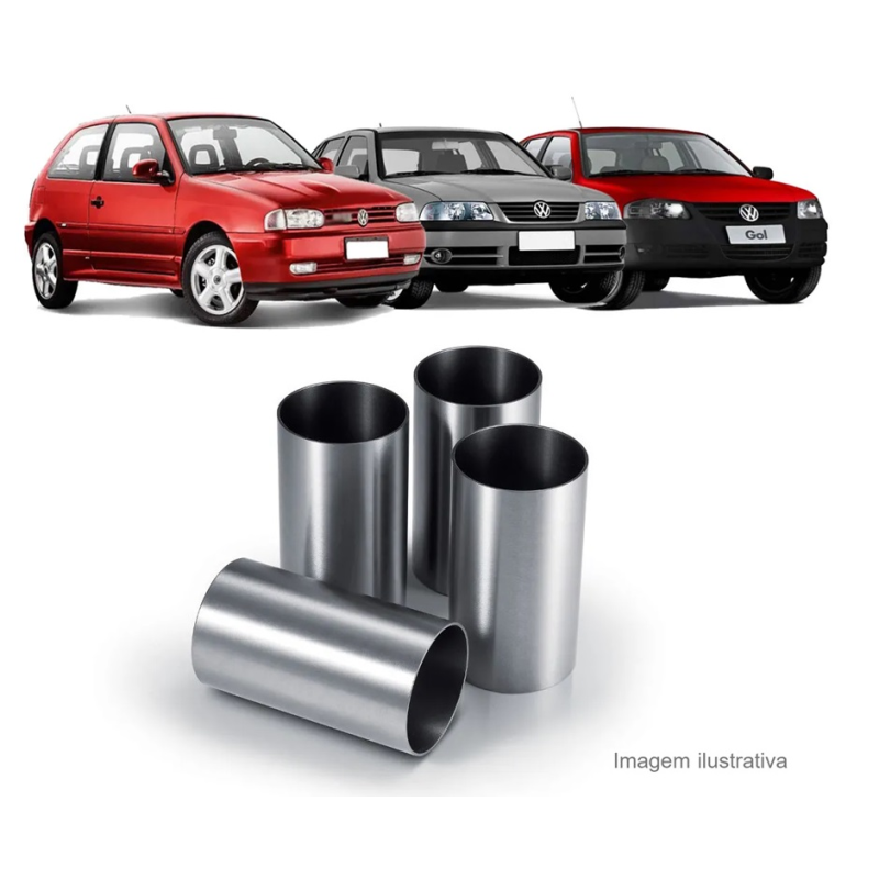 JG CAMISA MOTOR VW GOL G2/G3/G4 1.0 8V/16V FOX 1.0 8V 88752190