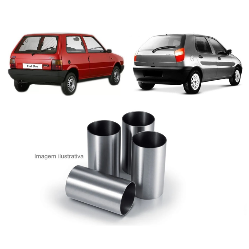 JG CAMISA MOTOR FIAT UNO/PALIO/SIENA 1.0/1.5 8V FIASA
