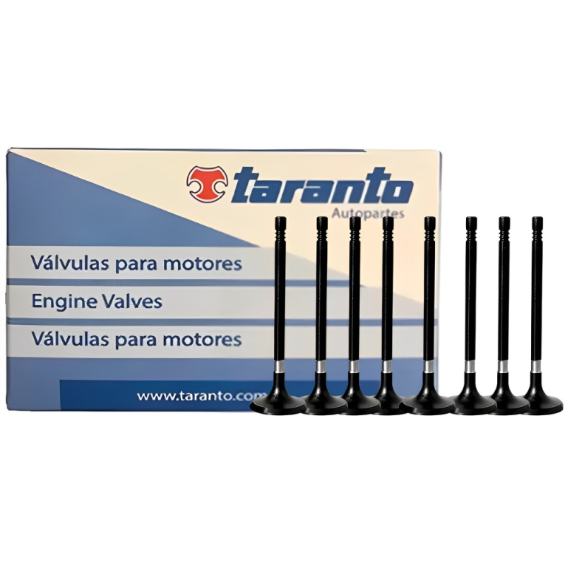 JOGO VALVULA ESCAPE VW FOX  / GOL G3 G4 G5 8 PEÇAS