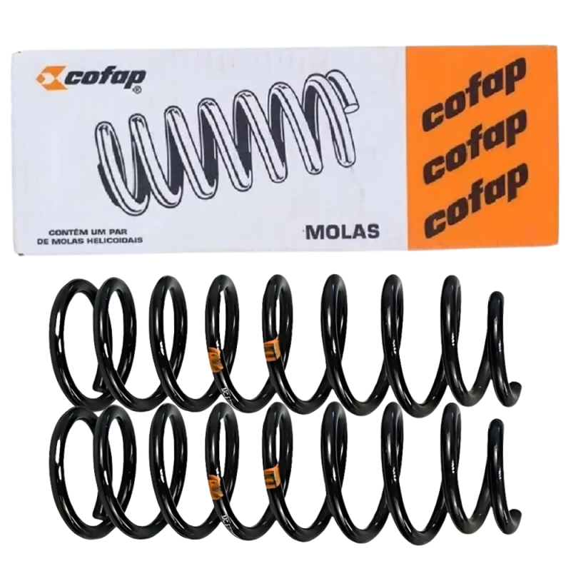 PAR MOLA ESPIRAL TRASEIRA TOYOTA COROLLA FIELDER 2002 ATE 2008